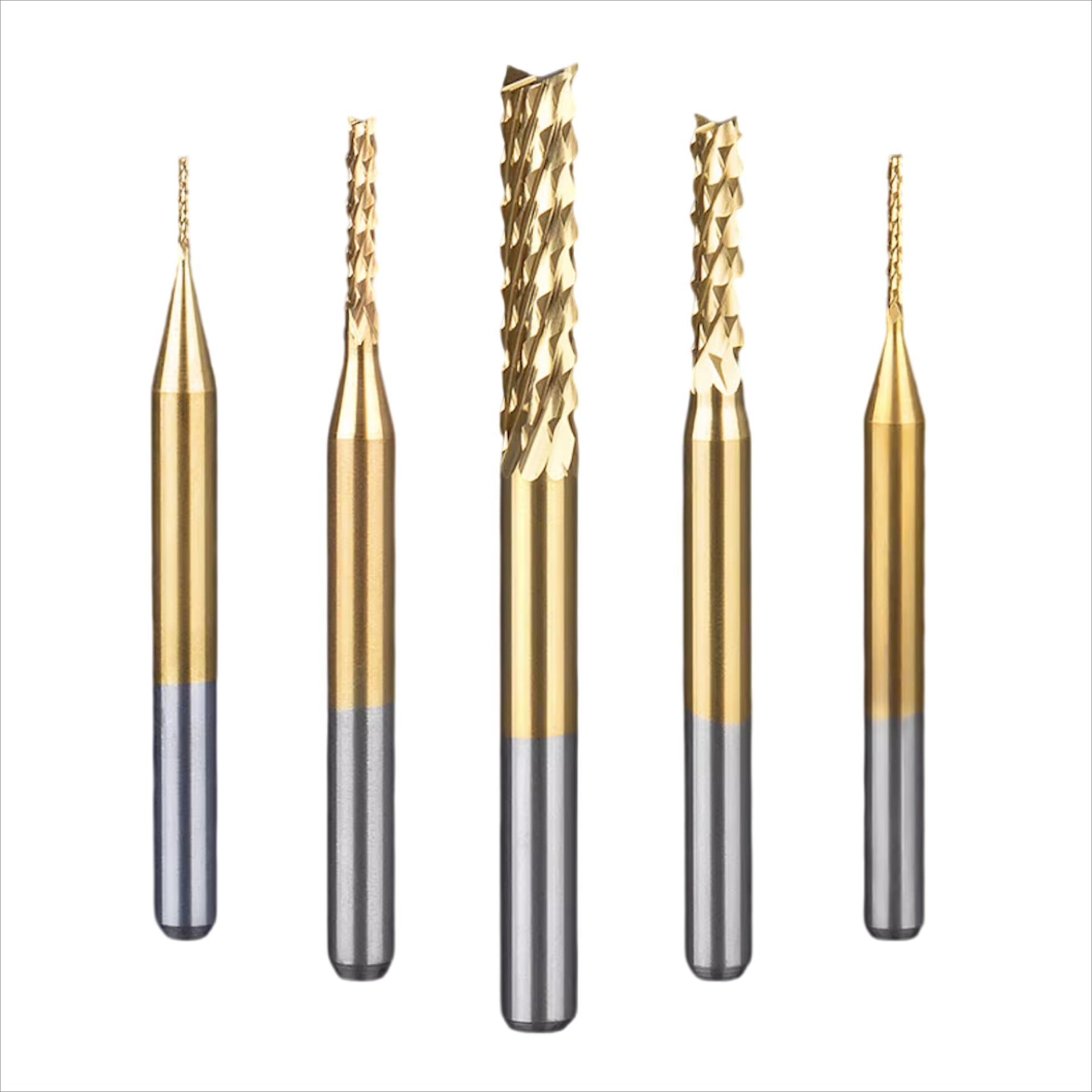 TiN Coating Corn Bit - 1/8″ Shank - Makera