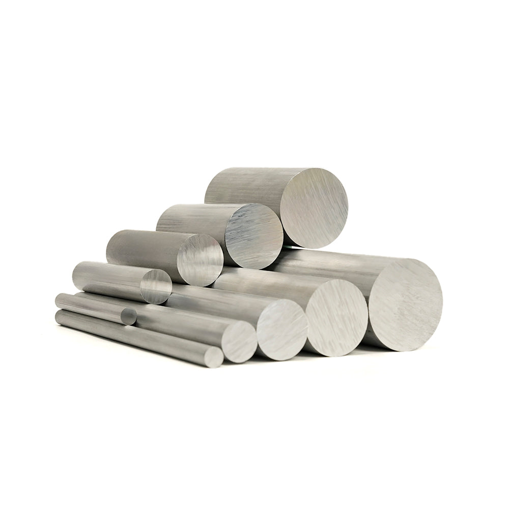 6061 Aluminium-Rundstange (2 Stück)