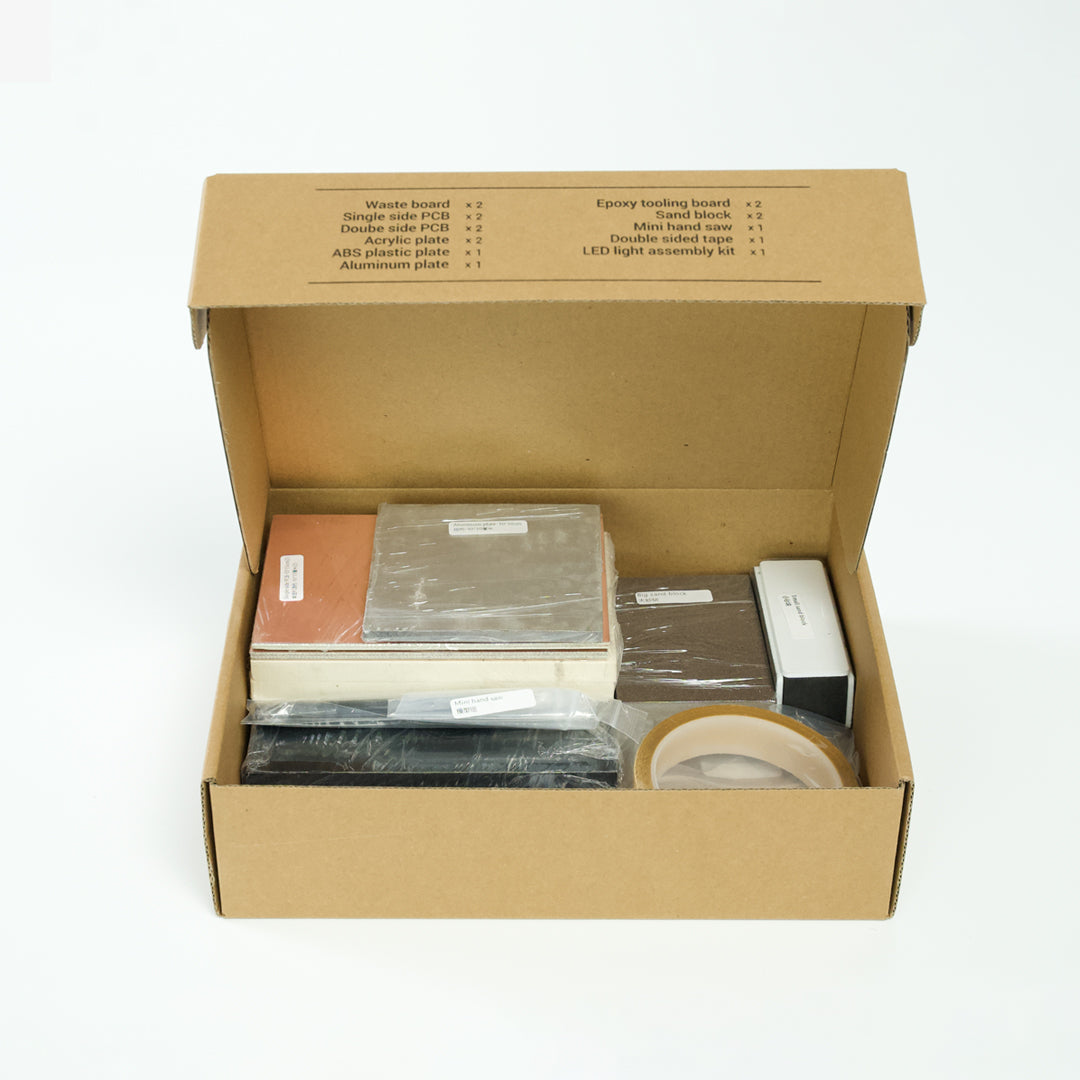Carvera Air Ejemplos Kit de materiales