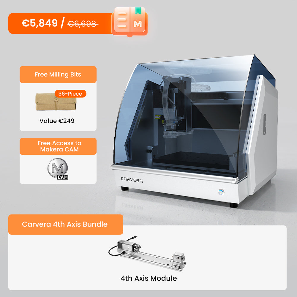 Máquina CNC de sobremesa Carvera