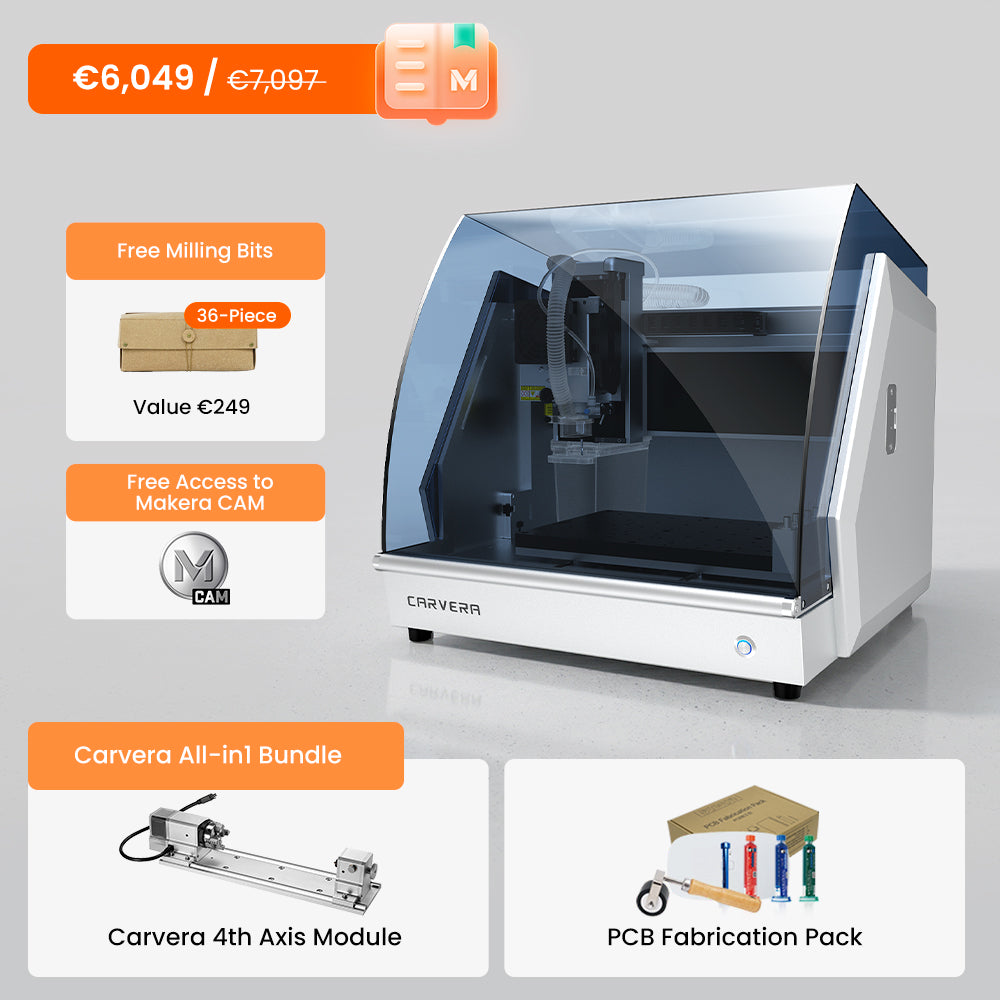 Máquina CNC de sobremesa Carvera