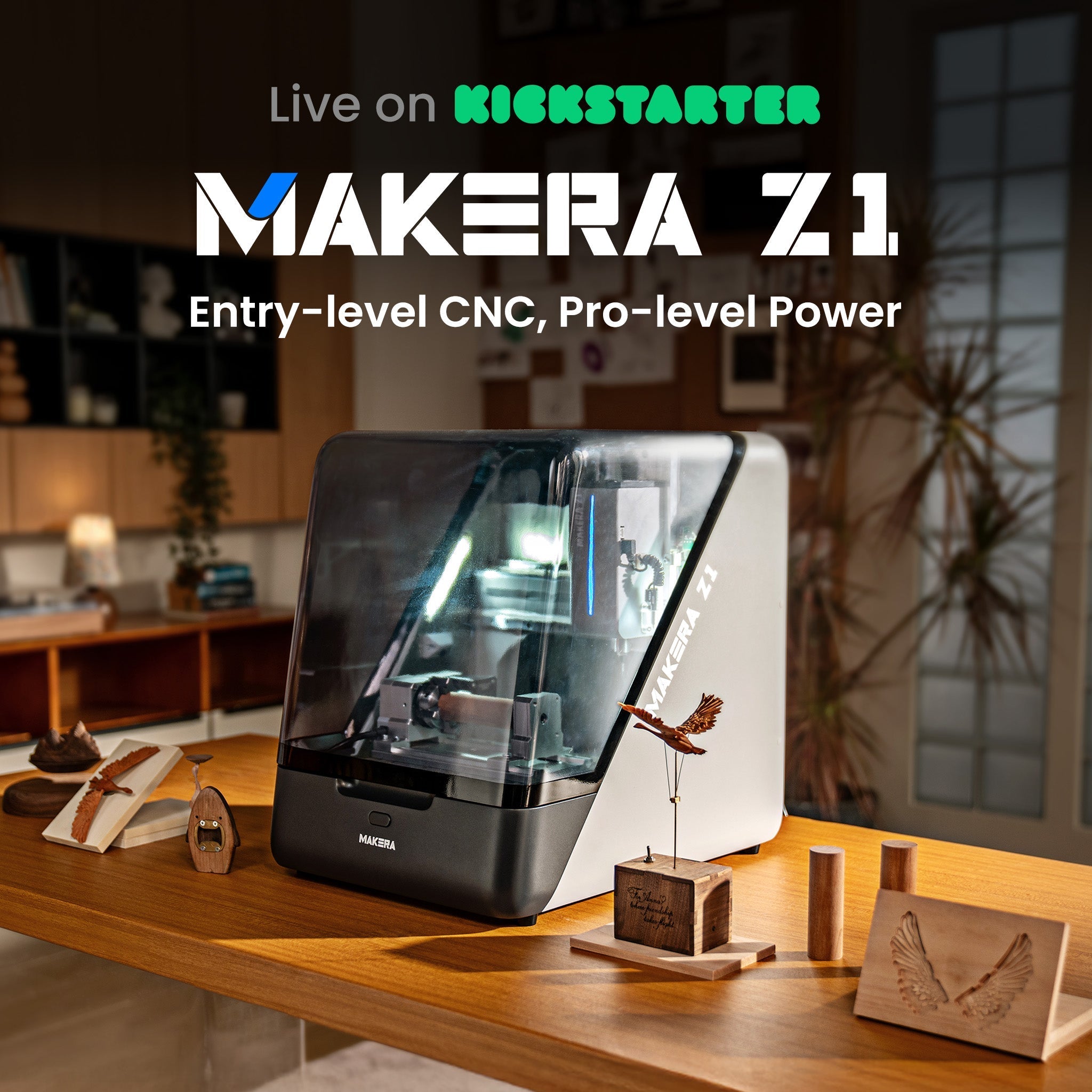 Makera Z1 Nu op Kickstarter