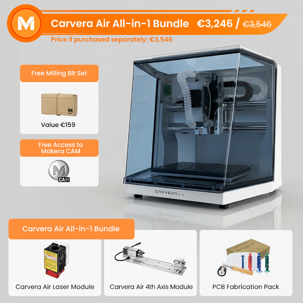 Macchina CNC da tavolo Carvera Air