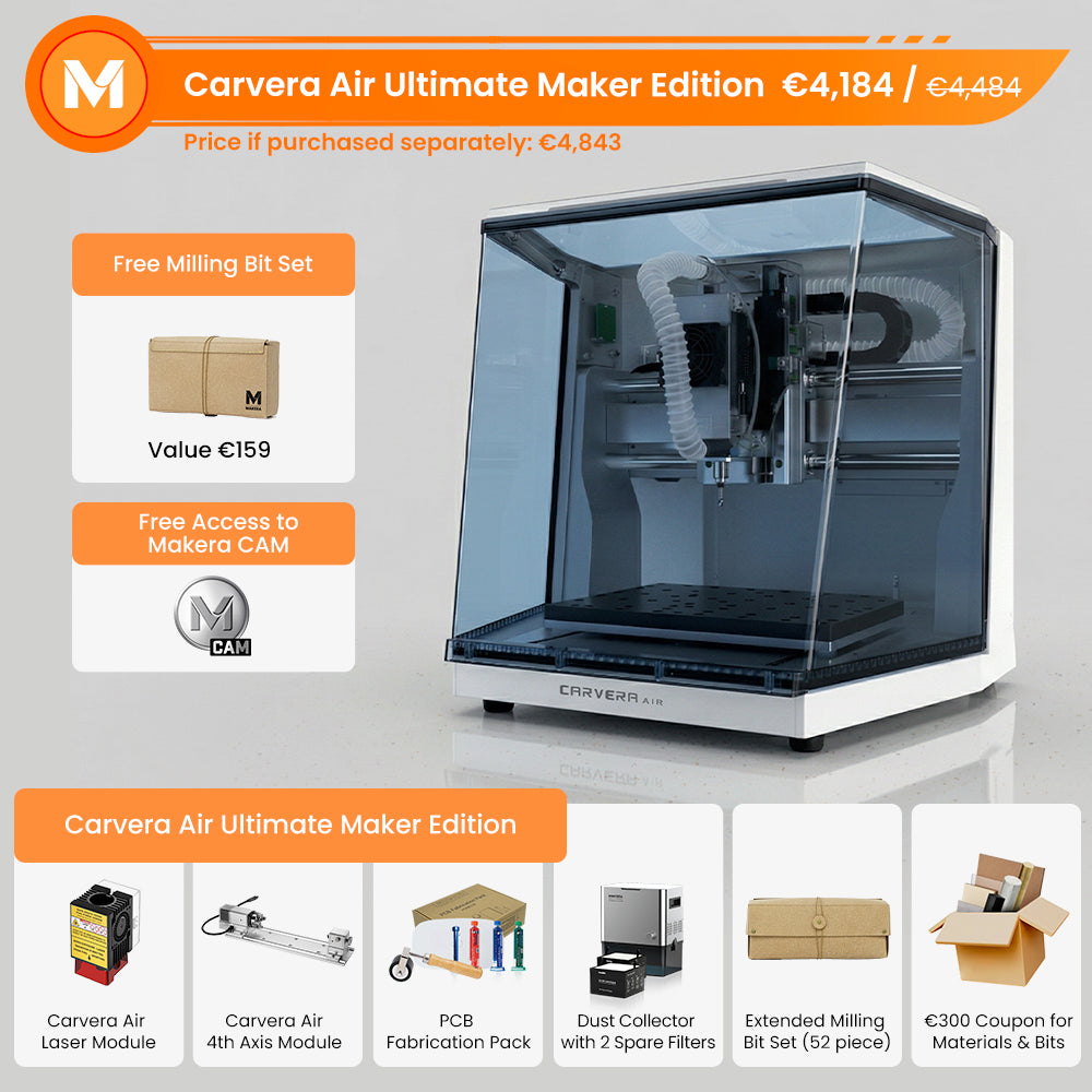 Macchina CNC da tavolo Carvera Air