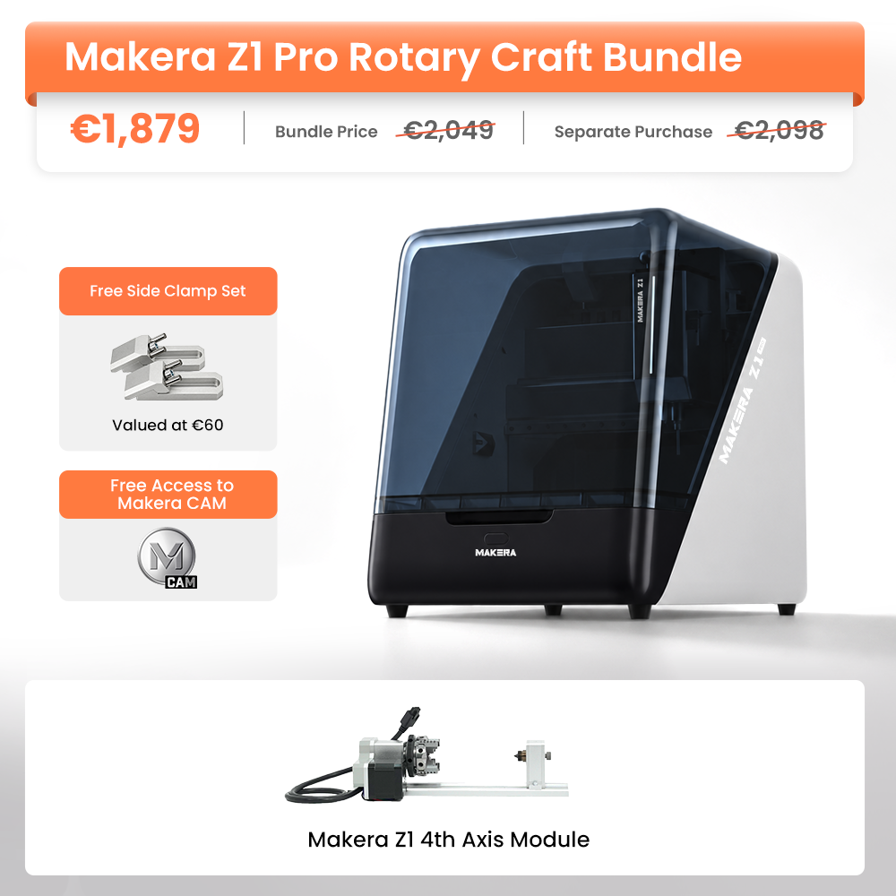 Makera Z1, machine CNC de bureau