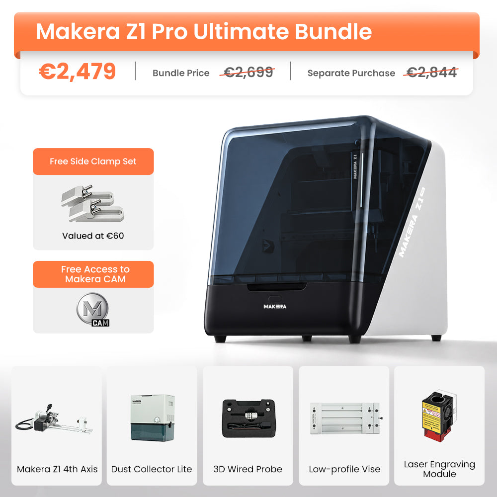 Makera Z1, machine CNC de bureau