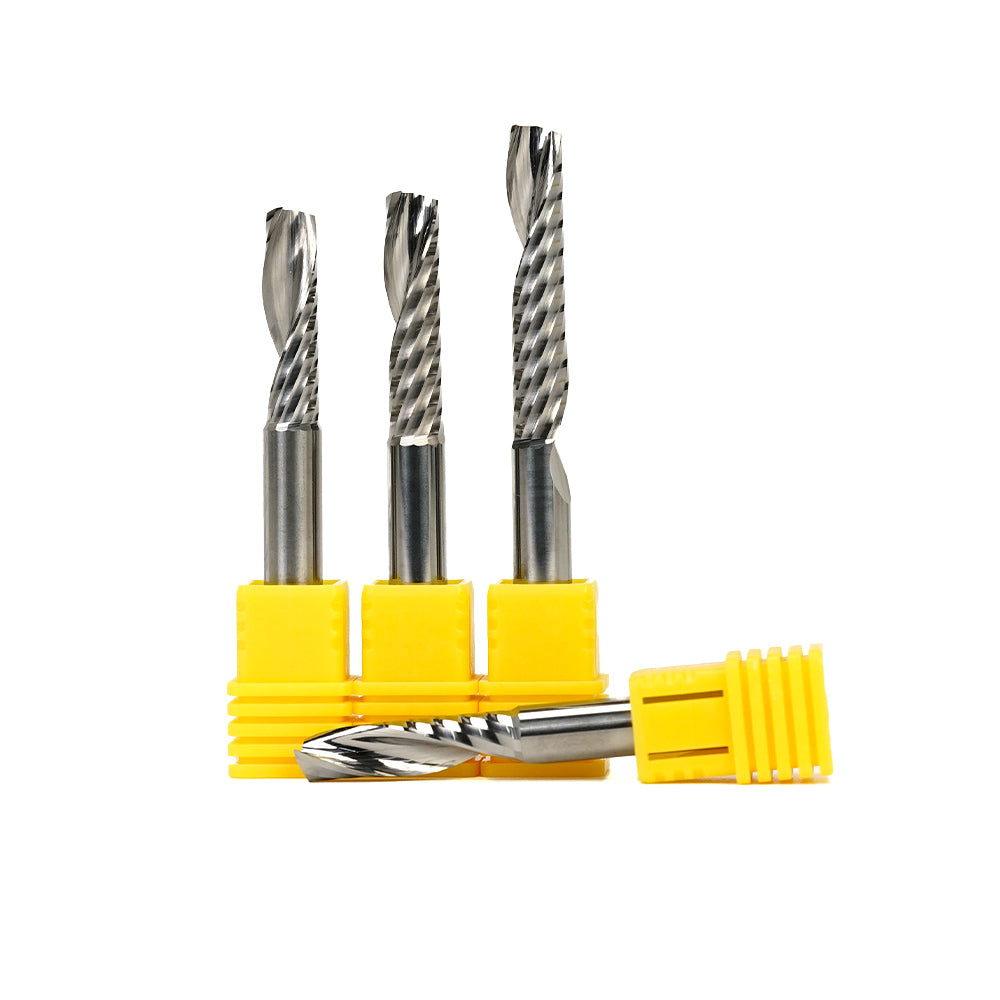 Spiral 'O' Single Flute Bit - 6mm (15/64″) Shank