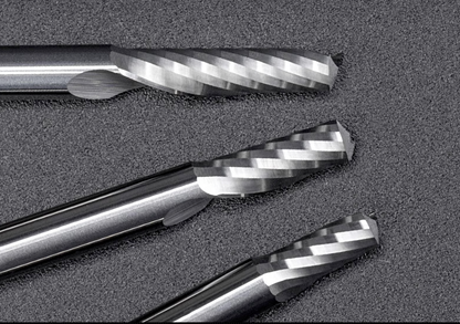 Spiral 'O' Single Flute Bit for Metal - 1/8″ Shank - Makera