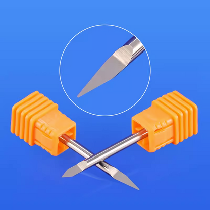 Single Flute Engraving Bit for Metal - 1/8″ Shank - Makera