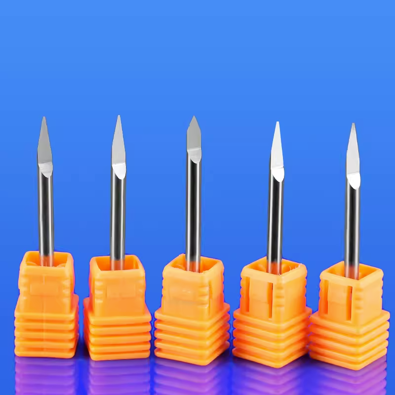 Single Flute Engraving Bit for Metal - 1/8″ Shank - Makera