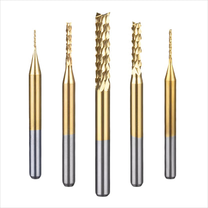 TiN Coating Corn Bit - 1/8″ Shank - Makera