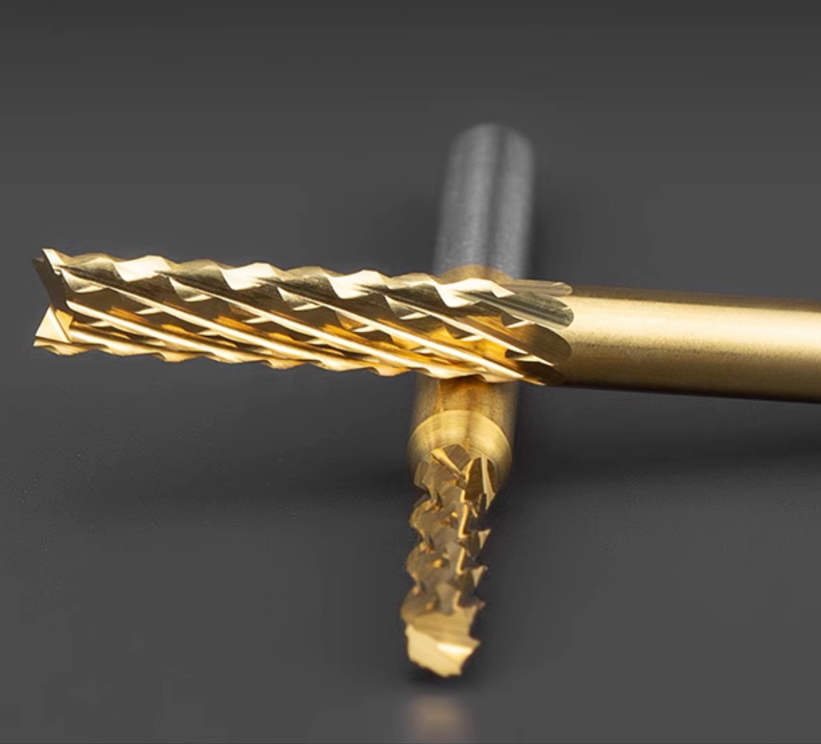 TiN Coating Corn Bit - 1/8″ Shank - Makera