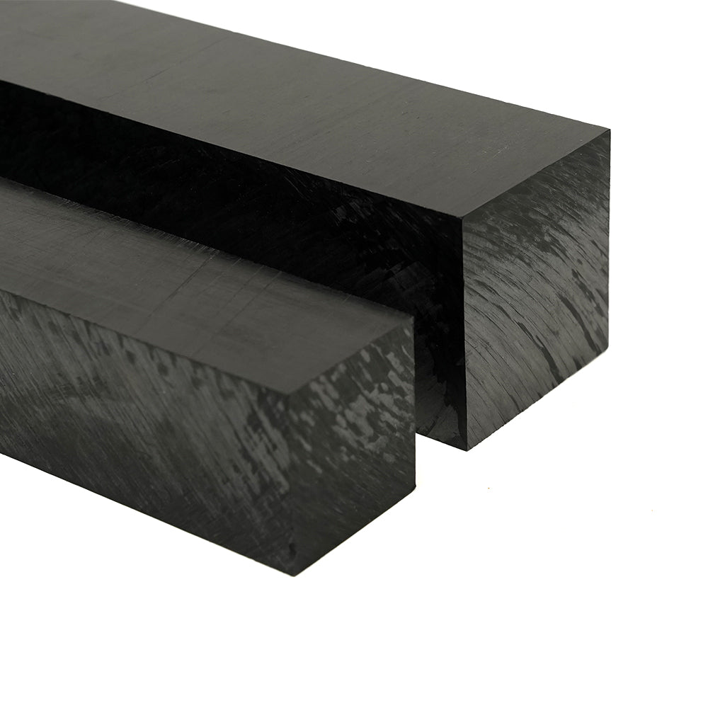 Blocco in Delrin nero (2 pezzi)