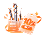 10 % de réduction sur toutes les mèches CNC