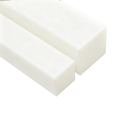 White Delrin Block (2 pcs)