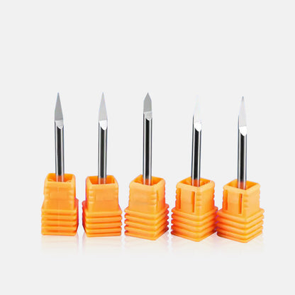 Single Flute Engraving Bit for Metal - 1/8″ Shank - Makera