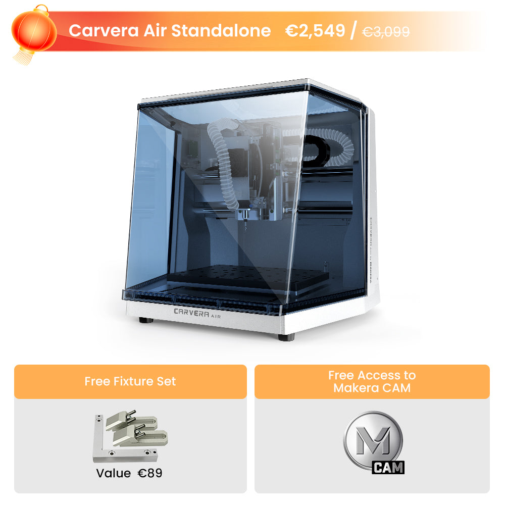 Carvera Air: A Smart and Affordable Desktop CNC Machine – Makera Euro