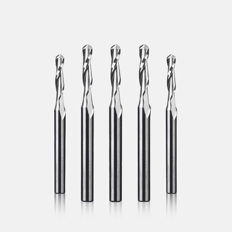 Two Flute Ball Nose Bit - 1/8″ Shank - Makera