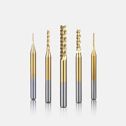 TiN Coating Corn Bit - 1/8″ Shank - Makera