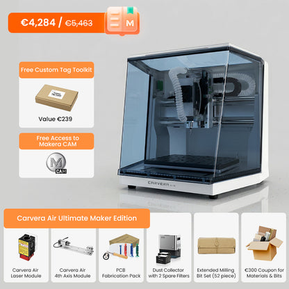 Máquina CNC de sobremesa Carvera Air