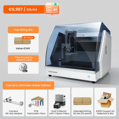 Máquina CNC de sobremesa Carvera