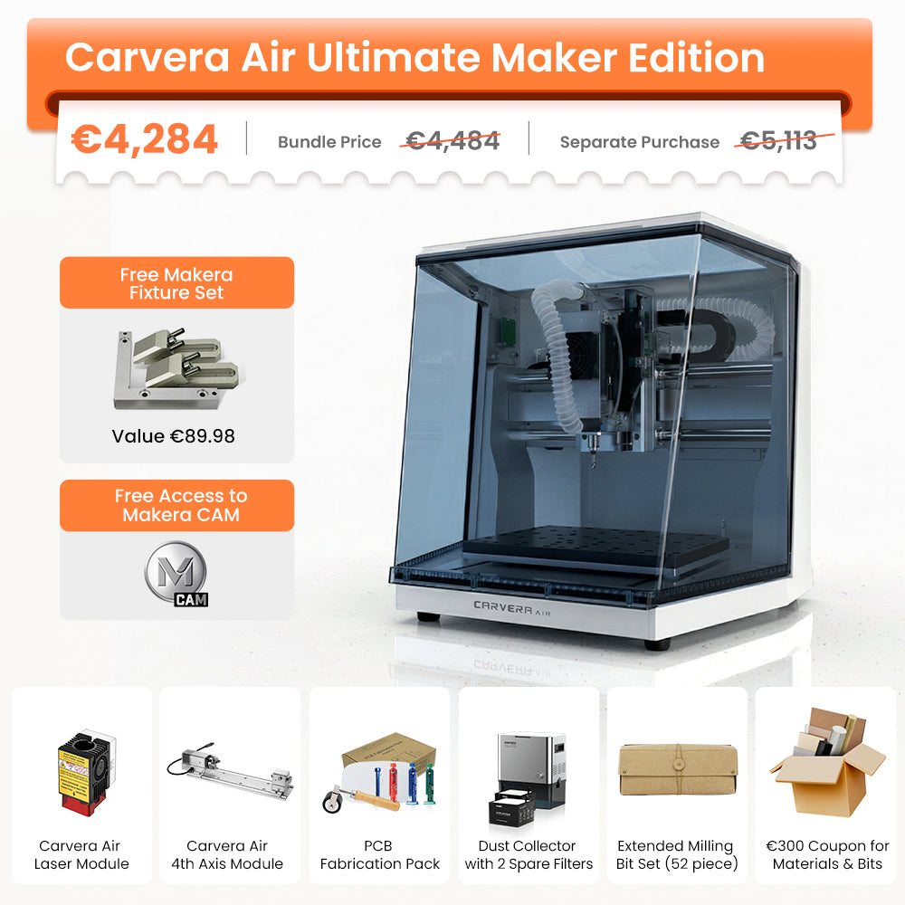 Máquina CNC de sobremesa Carvera Air