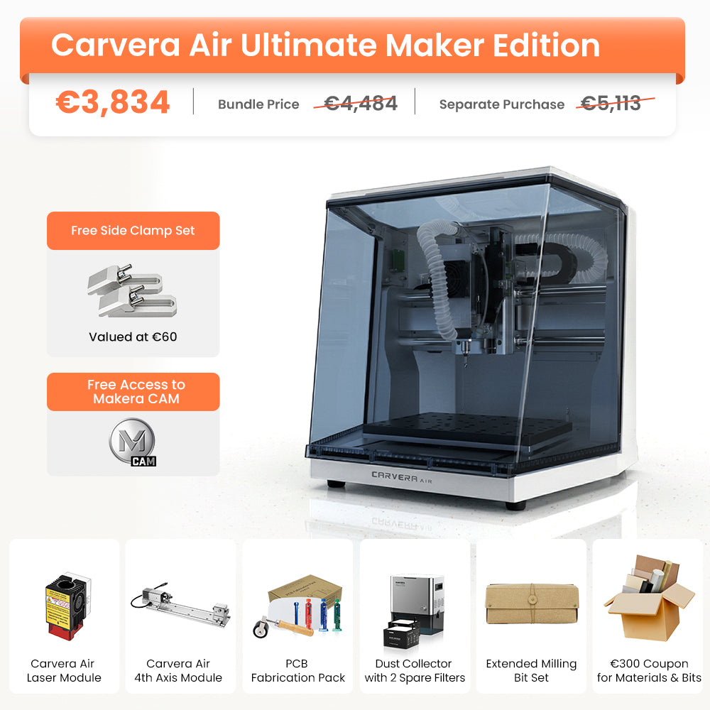 Machine CNC de bureau Carvera Air