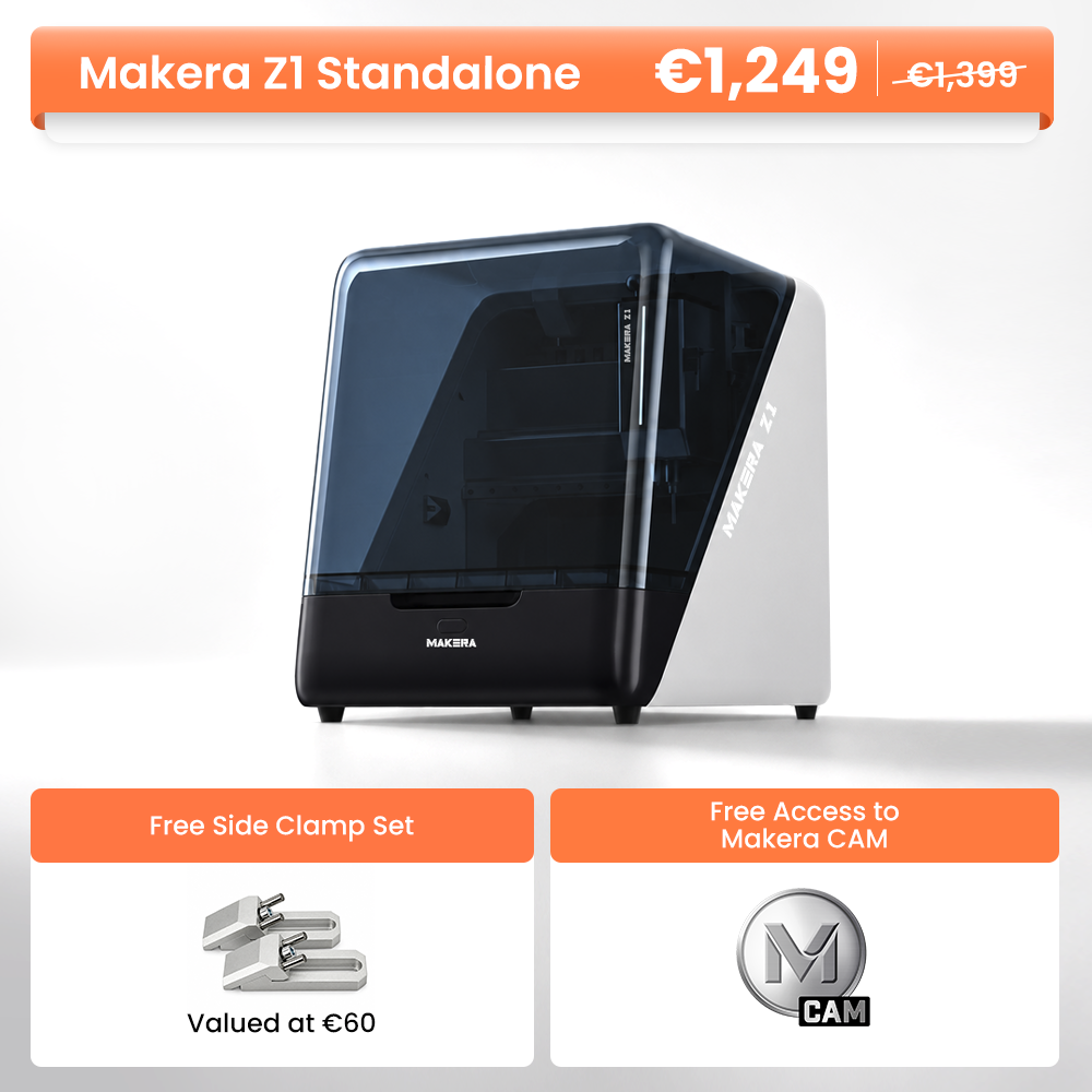 Makera Z1, machine CNC de bureau