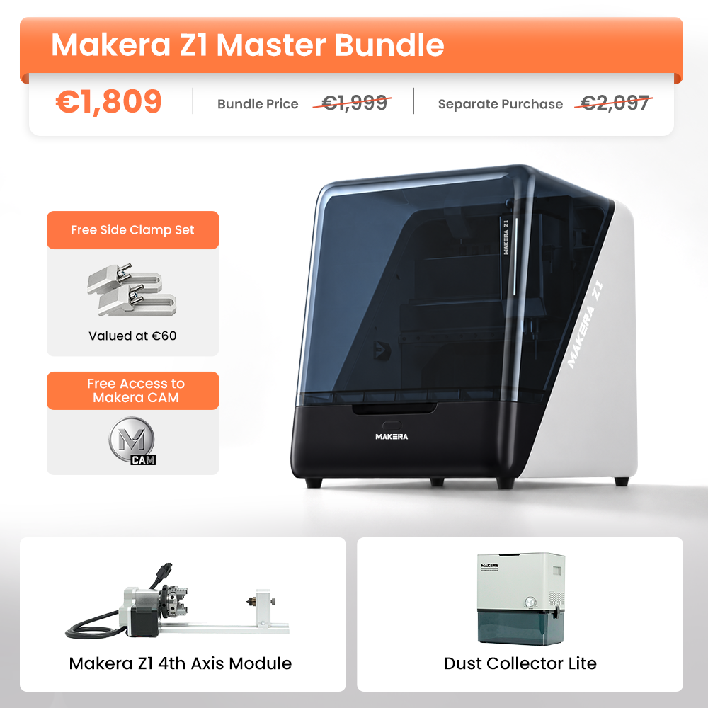Makera Z1, machine CNC de bureau