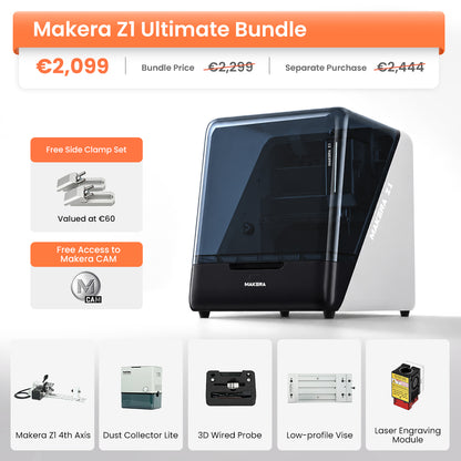 Makera Z1, machine CNC de bureau