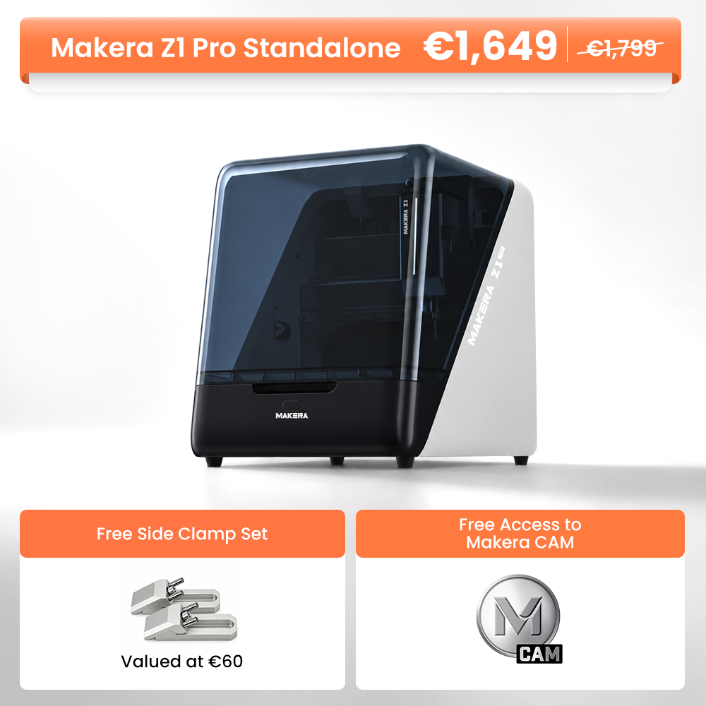 Makera Z1, machine CNC de bureau