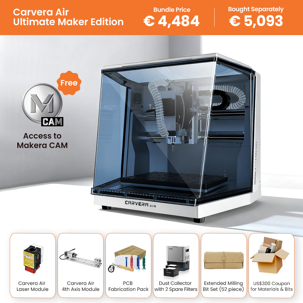 Macchina CNC da tavolo Carvera Air