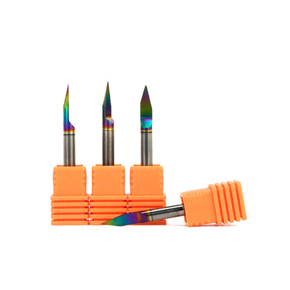 Mèche à graver à une seule cannelure pour métal - Tige de 4 mm (5/32 po)