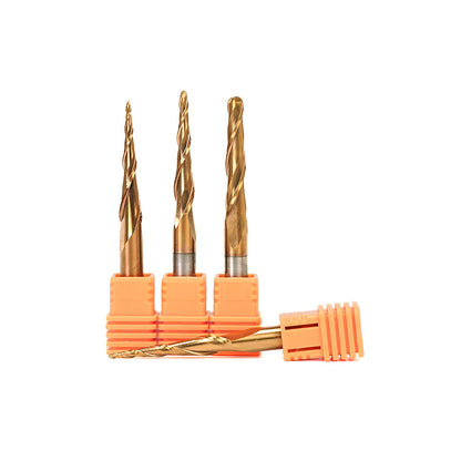 Punta per incisione a doppia scanalatura con punta sferica - Attacco da 6 mm (15/64″)